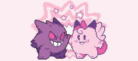 Pixel Art, Honey, Pokemon, Art Print, Purple, Pink, White, Art, Pokémon