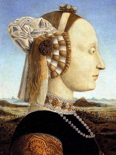 PIERO DELLA FRANCESCA (1416/1492), ITALIAN PAINTER - A myth, through the centuries - Meeting Benches Istoria Artei, Old Hairstyles, Italian Paintings, Picasso Paintings, Historical Painting, Italian Painters, Art Folder, Eye Glass, Great Paintings