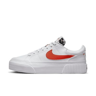 Nike Court Legacy White, Nike Court Legacy Lift, Court Legacy Lift, Nike Court Legacy, Memes Status, Swag Shoes, Orange Fashion, Shoes White, Nike Cortez Sneaker