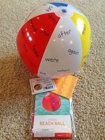 TheHappyTeacher: Have a BALL this summer! End Of Year Activities, Sight Word Activities, Sight Word Games, Kindergarten Graduation, End Of School Year, Classroom Fun, Word Activities, Teaching Activities, End Of School