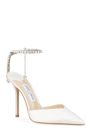 Chimmy Choo, Jimmy Choo Wedding Shoes, Bridal Pumps, Trending Heels, Trendy Heels, Shoes Heels Classy, Wedding Shoes Bride, Bridal Wedding Shoes, Platform High Heel Shoes