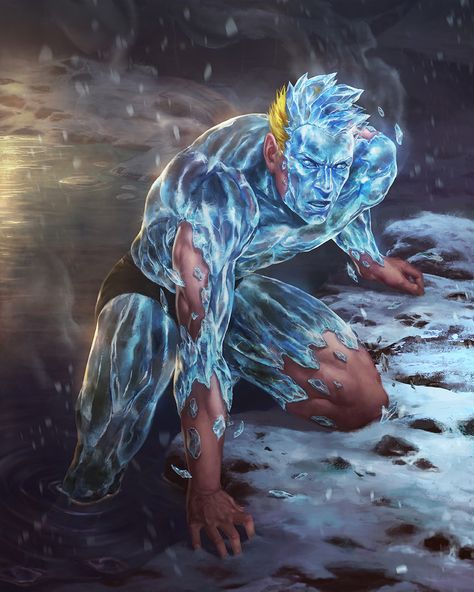 Iceman Xmen, Iceman Marvel, Arte Dc Comics, Comic Manga, Marvel Comic Universe, Uncanny X-men, Marvel Vs Dc, Marvel Comic Character, Marvel Comics Art