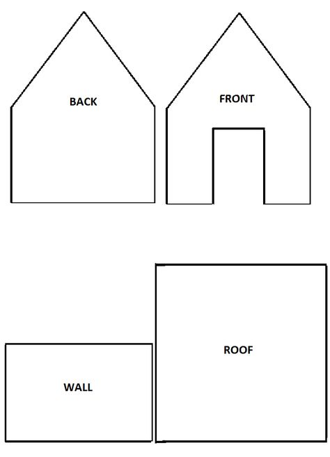 Gingerbread House Plans, Gingerbread House Template Printable, Template Design Ideas, Gingerbread House Icing, Easy Gingerbread House, Halloween Gingerbread House, Cardboard Gingerbread House, Homemade Gingerbread House, Gingerbread House Patterns