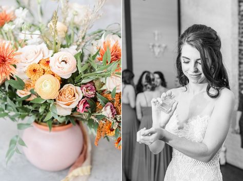 Providence Cotton Mill Wedding | Autumn Wedding in North Carolina Cotton Mill Wedding, Providence Cotton Mill, Fall Ceremony, Wedding Autumn, Cotton Mill, Mill Wedding, First Year Of Marriage, Autumn Fairy, Bridesmaid Robes