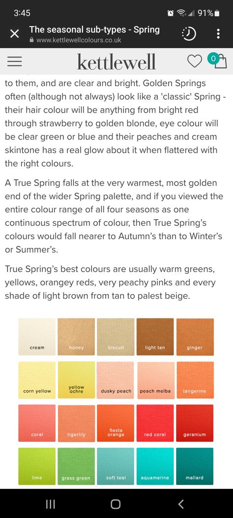 Copper Spring Color Palette, True Spring Hair Color, Warm Spring Hair Color, Spring Pallete, Warm Spring Color Palette, True Spring Color Palette, True Spring Colors, Colour Season, True Spring