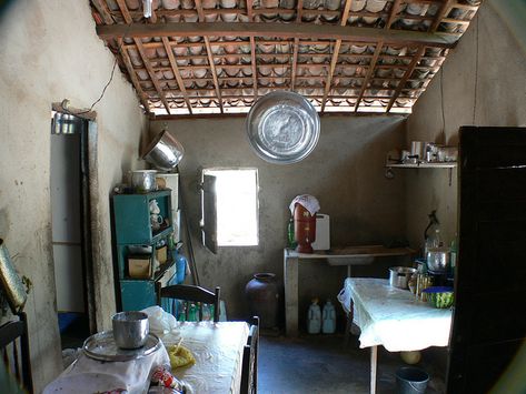 Kitchen in a poor house, Alagoas, Brazil (177P1000425) by Adilson Simoes, via Flickr Brazil Houses, Poor House, Filipino House, Give Too Much, Everything Ends, To Be Known, Family Lifestyle, Kitchen In, Kitchen Interior