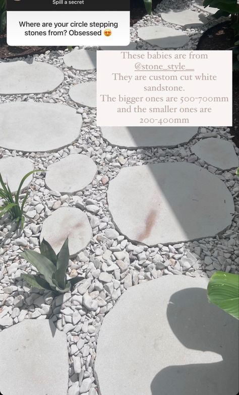 Pool Landscaping White Rocks, White Pebble Border Garden, Coastal Stepping Stones, Entry Garden Ideas, Backyard Extension, Coastal Native Garden, Coastal Landscaping Ideas, Coastal Marble Pebble Mosaic, Coastal Backyard