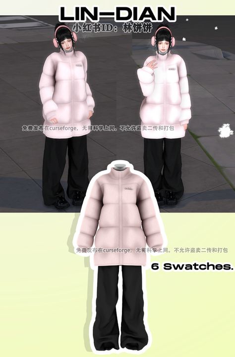 Winter Clothes Cc Sims 4, Winter Cc Sims 4, Mods Sims 4, Alpha Cc, Clothes Cc, Sims 4 Cas Mods, Sims Clothes, Buff Women, Free Sims 4