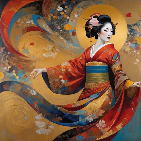 AI art is an innovative form of artistic creation that utilizes artificial intelligence algorithms to generate unique and intriguing artworks. One suc... -  #AIportrait #DDG #Geisha