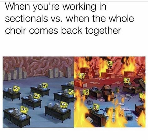 Funny Choir Videos, Choir Memes Funny, Choir Jokes, Choir Problems, Choir Quotes, Choir Humor, Color Guard Memes, Teaching Orchestra, Musician Jokes