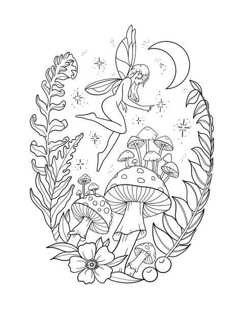 Cat Kingston, Kingston Tattoo, Hippie Coloring Pages, Fairy Cat, Witch Coloring Pages, Adult Coloring Books Printables, Kitty Drawing, Cool Coloring Pages, Coloring Pages To Print