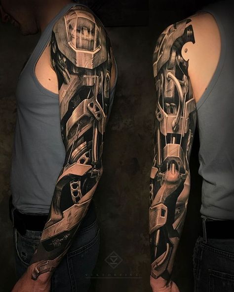 Bio Mech Tattoo, Bioorganic Tattoo Design, Biomechanics Tattoo, Robotic Arm Tattoo, Biomechanical Tattoo Arm, Mechanical Arm Tattoo, Mechanical Tattoo, Biomech Tattoo, Biomechanical Tattoo Design