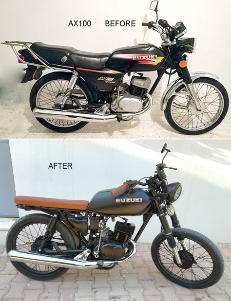 Ax 100, Norton Cafe Racer, Modern Cafe Racer, Suzuki Cafe Racer, Dirt Motorcycle, Honda Scrambler, Cafe Racer Moto, Cafe Racer Design, Cafe Racing