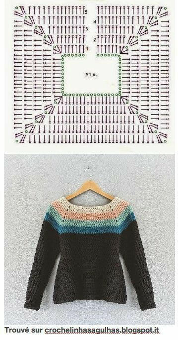 Crochet Cardigan Tutorial, Crochet Blouse Free Pattern, Crochet Bra, Crochet Vest Pattern, Crochet Ladies Tops, Scarf Knitting, Sweater Knitting, Baby Top, Crochet Jacket