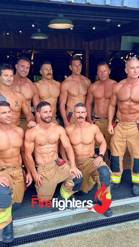 Aus Firefighter Calendar (@australianfirefighterscalendar) • Instagram photos and videos Shirtless Firefighter, Firefighter Men, Hot Firefighter, Firefighter Calendar, Muscle Guys, Men Bodies, Jeans Outfit Men, Men Abs, Charcoal Art