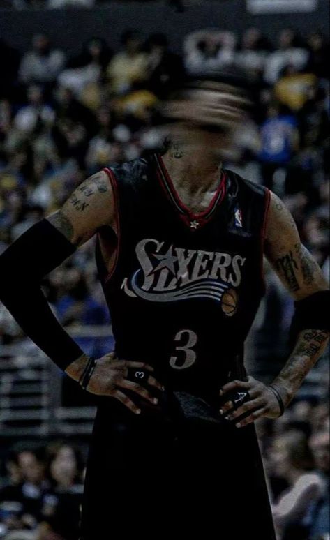 Allen Iverson Wallpaper Nba Coldest Photo, Allen Iverson Wallpapers, Wallpaper Nba, Allen Iverson The Answer, Cool Basketball Wallpapers, Nba Wallpaper, Nba Basketball Art, Basketball Photos, Kobe Bryant Wallpaper