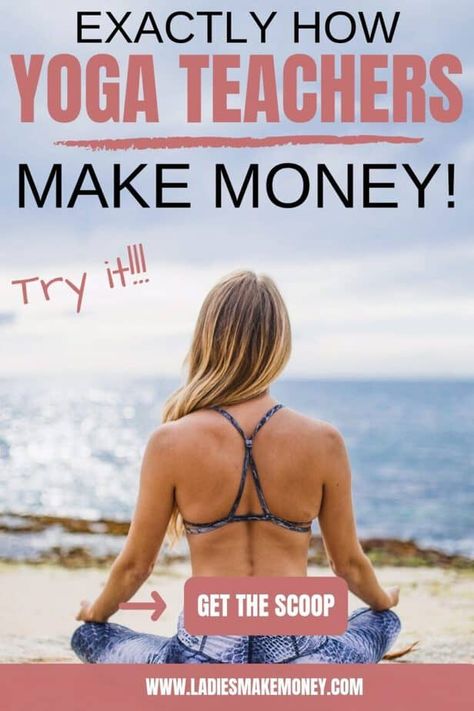 Yoga is such a big deal now, as a yoga teacher, you can not make a living by relying on limited income streams. Here are a few awesome ways to make money as a yoga teacher this year #yoga #wellness #teachyoga #yogainstuctor Yoga Blog, Yoga Business, Yoga Wellness, Business Jobs, Do Yoga, Prenatal Yoga, Yoga Instructor, Work From Home Tips, Yoga Teachers