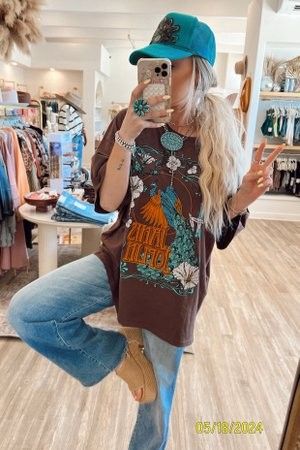 Dressy Western Outfits Women Winter, Western Outfit Summer, Hippie Western Outfits, Dressy Western Outfits Women, Salon Outfits, Western Outfits Women Winter, Summer Thrift, Punchy Outfits, Western Aesthetics