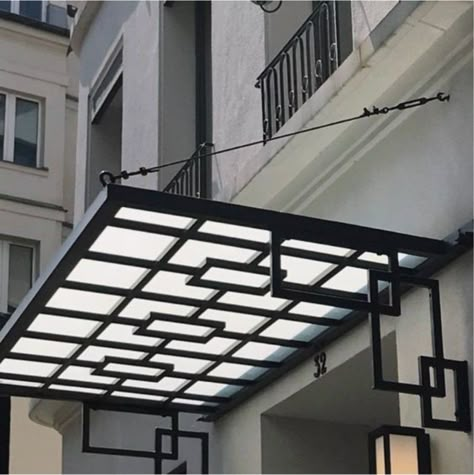 Car Porch Design, Porte In Ferro, Rooftop Patio Design, Black Barndominium, Terrasse Design, Grill Gate Design, Steel Door Design, Metal Doors Design, Balcony Grill