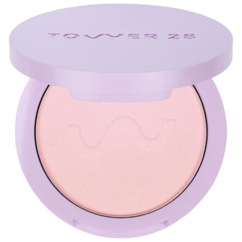 Getset Blur + Set Talc-Free Pressed Setting Powder - Tower 28 Beauty | Sephora Tower 28 Setting Powder, Tower 28 Powder, Shuffles Ideas, Skincare Bag, Tower 28 Beauty, Dream Vanity, Pink Skincare, Tower 28, Makeup Wishlist