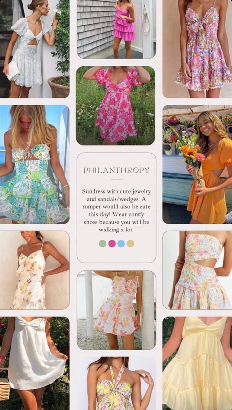 Sorority Rush Outfits Philanthropy, Mizzou Rush Outfits, Sorority Rushing Outfits, Rush Round 1 Outfit, Sisterhood Sorority Outfits, Uf Rush Week Outfits, Outfits For Rushing Sorority Recruitment, Rush Week Outfits Sisterhood, Cute Rush Outfits