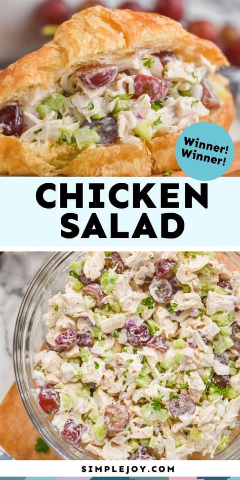 Chicken Salad Dinner Recipe, Ranch Chicken Salad Sandwich, Chicken Salad Easy Recipe, Dinner In 321 Chicken Salad, How Do You Make Chicken Salad, Chicken Salad For One, Cold Chicken Salad Sandwich, Chicken Salad With Grilled Chicken, Chicken Salad Recipe No Onion