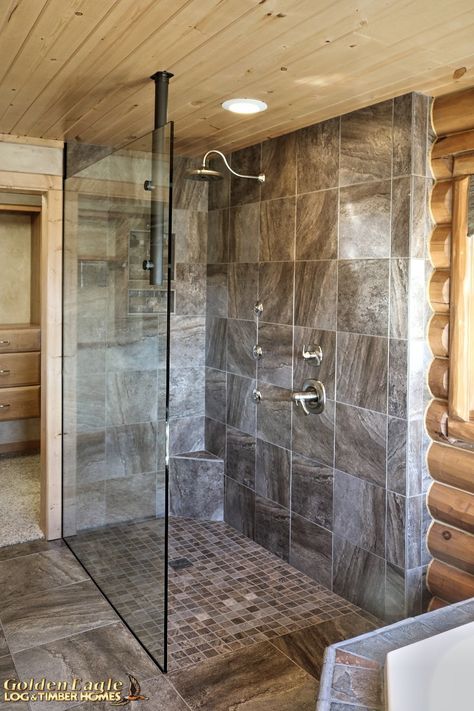 Log House Bathroom, Log Home Bathroom Ideas, Cabin Bathroom Ideas, Log Cabin Bathroom Ideas, Log Home Bathrooms, Log Cabin Bathrooms, Log Home Bathroom, Log Cabin Bathroom, Home Bathroom Ideas