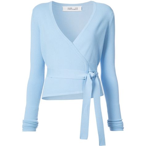 Dvf Diane Von Furstenberg knitted ballet wrap top (1.495 BRL) ❤ liked on Polyvore featuring tops, blue, wrap top, diane von furstenberg tops, diane von furstenberg, viscose top and ballerina top Ballerina Wrap Top, Blue Wrap Top, Ballerina Top, Blue Ballerina, Ballet Wrap Top, Ballet Outfits, Winter Loungewear, Ballet Wear, Ballet Top