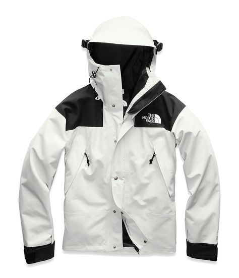 The North Face 1990 Mountain Jacket GTX Tin Grey/Kelpie Green Seasons And Weather, Women's Winter Coats, Mountain Jacket, To Autumn, Ski Fashion, Men's Jackets, Women's Jackets, North Face Mens, Winter Coats Women