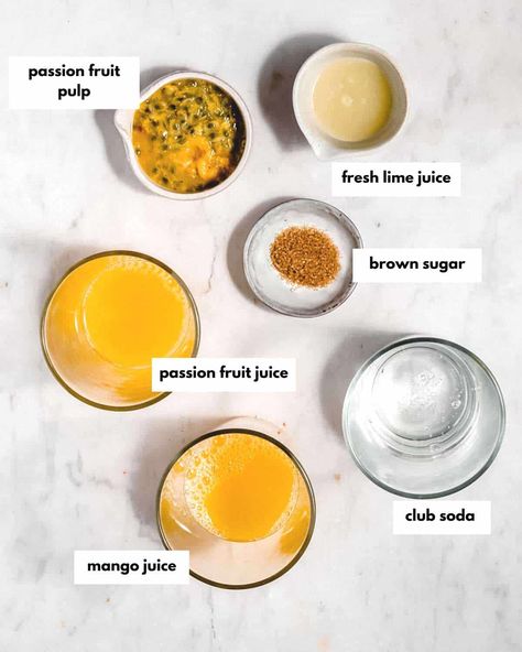 Passion Fruit Mocktail - Wholefood Soulfood Kitchen