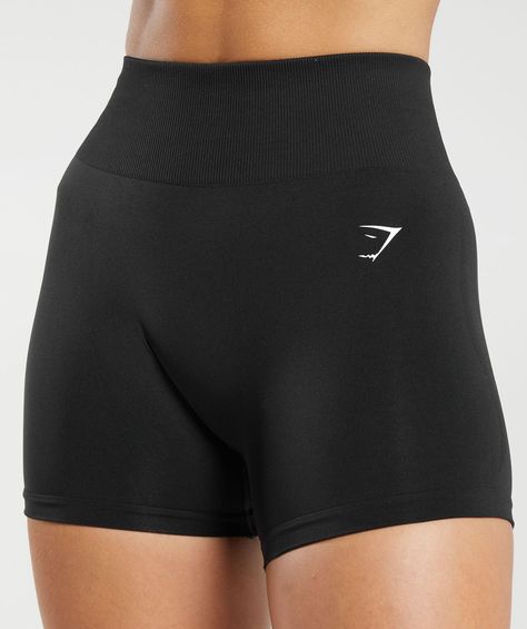 Seamless Shorts, Light Exercise, Workout Aesthetic, Sporty Outfits, Athletic Outfits, Gym Wear, Running Shorts, Stunning Dresses, Black Media