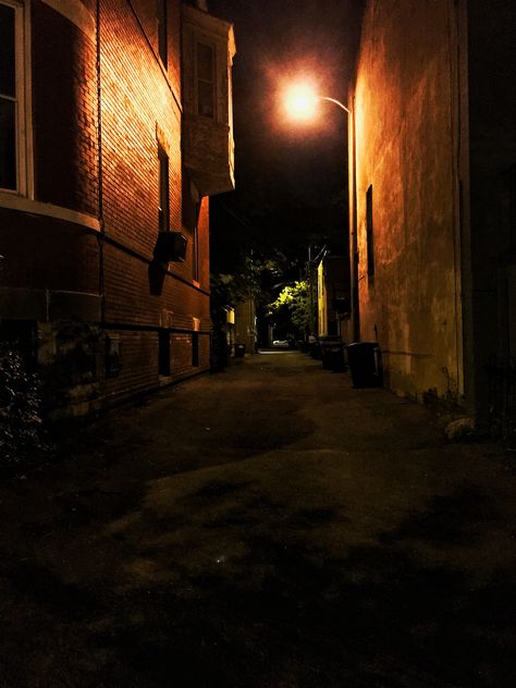 Dark #alley #iphone Dark Alley, Space Project, Space Projects, Gas Station, Photo Ideas, Places To Go, Persona, Arch, Iphone