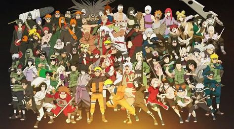 Futurisme Retro, All Anime Characters, Naruto Images, Naruto Fan Art, Anime Soul, Naruto Shippuden Characters, Naruto Series, 5 Anime, Naruto Girls