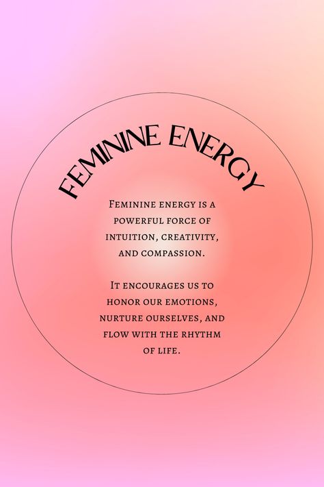 Take a moment today to connect with the divine feminine energy within you. Dance, create, and express your true self without limitation. 

Remember, your feminine energy is a source of strength and wisdom 💖🌙 

How do you embody your feminine energy? Share your thoughts below 👇


#KejiwaAlchemy  #feminineenergy #divinefeminine #spiritualawakening #spiritualgrowth Crystals For Feminine Energy, High Feminine Energy, Divine Feminine Energy, What Is Divine Feminine Energy, Tap Into Dark Feminine Energy, How To Enter Feminine Energy, Divine Feminine Quotes, Dark Femenine Energy Affirmations, Feminine Quotes