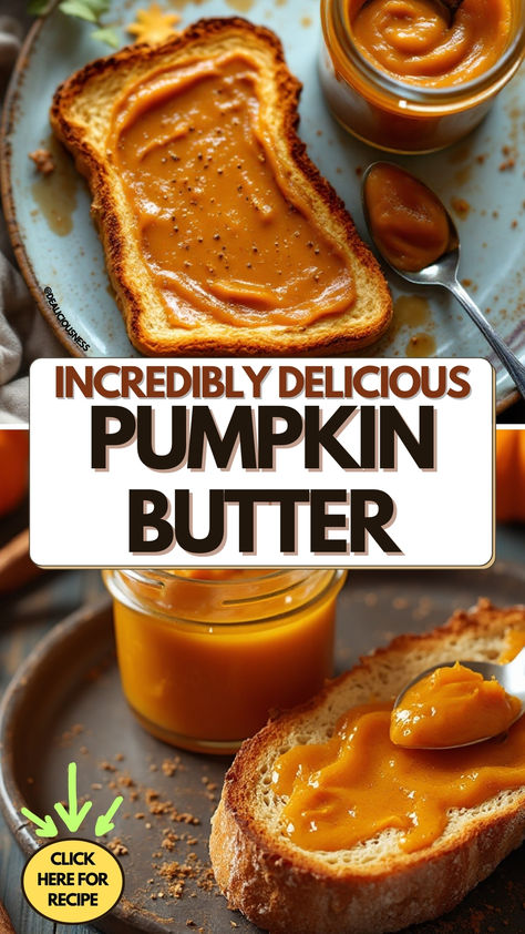 This Pumpkin Butter recipe is the ultimate fall treat! Made with fresh pumpkin, maple syrup, honey, and warm spices like cinnamon and nutmeg, this smooth, creamy spread is perfect for toast, pancakes, or straight from the jar. It’s sweet, spiced, and so easy to make at home—no special skills required! Your kitchen will smell amazing, and it’ll become your new favorite fall staple. Full Recipe at Dealiciousness.net Things To Make With Fresh Pumpkin, Pumpkin Seed Butter Uses, Shredded Pumpkin Recipes, Crockpot Fruit Butter Recipes, Pumpkin Butter Canning Recipe, Pumpkin Canned Recipes, Things To Do With Pumpkins, Pumpkin Butter Recipe Crockpot, Pumpkin Blondes