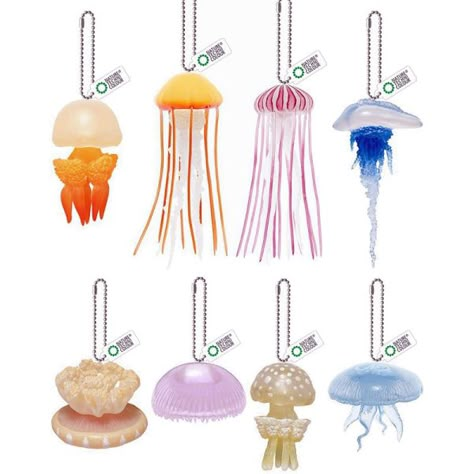 Ocean Themed Bedroom, Jellyfish Pendant, Anime Figurine, Diy Kandi Bracelets, Japan Kawaii, Jelly Fish, Anime Figurines, Fimo Clay, Birthday List