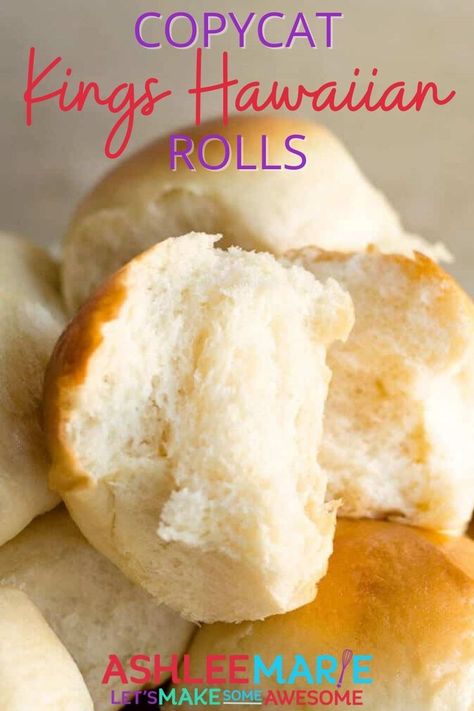 Copycat Kings Hawaiian Rolls Recipe, Recipe For Hawaiian Rolls, Homemade Kings Hawaiian Rolls, King’s Hawaiian Rolls Recipe, Copycat Hawaiian Sweet Rolls, Hawaiian Buns Recipe, King Hawaiian Rolls Recipe Ideas, Hawaiian Dinner Rolls Recipe, Hawaiian Roll Recipe