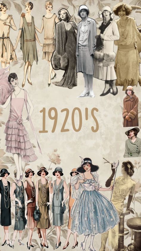 20s Era Aesthetic, 20s Fashion Magazine, French 1920s Fashion, 1920 New Orleans, Vintage Theme Party Outfit, 1920s Aesthetic Gatsby, 1926 Fashion, 1930 Aesthetic, 1920 Clothes