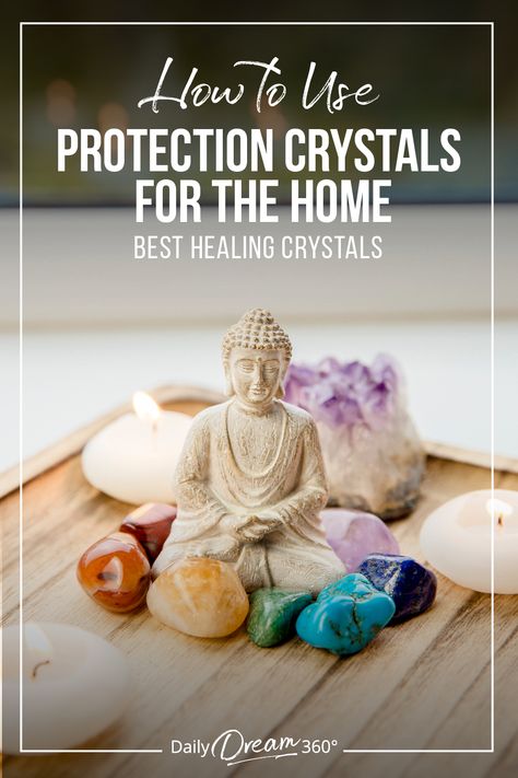 Best Crystals For Home Protection, Spiritual Decor Ideas Home Living Room, Crystals Around The House, Crystals For The Bathroom, Crystals For Home Entrance, Crystals For Front Door, Home Protection Crystals, Crystals For New Home, Crystals For Living Room