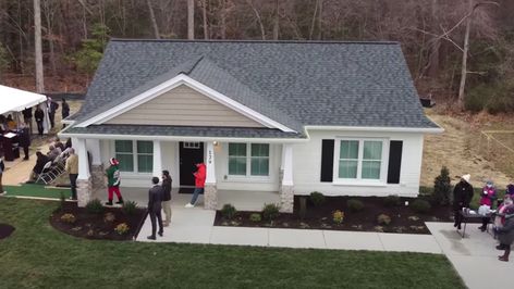 Habitat for Humanity Built Its First 3D-Printed Home in US - Nerdist 3d Printed House, Sweat Equity, Building Costs, Habitat For Humanity, Eco Friendly House, Affordable Housing, Construction Company, Modern Technology, Home Construction