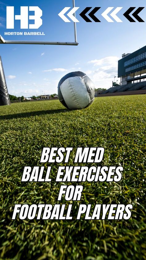 Medicine Balls are a great tool for developing power. Here are my favorite med ball exercises for football players to improve their performance on the field. Medicine Ball Exercises, Medicine Ball Workout, Medicine Balls, Medicine Ball, The Field, Strength Training, Football Players, Ball Exercises, Medicine