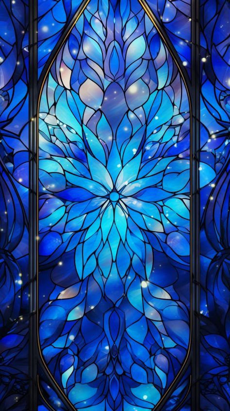 Menblog Blue Stained Glass Window, Stained Glass Wallpaper, Disney Stained Glass, Stained Glass Lighting, Diy Stained Glass Window, Stain Glass Window Art, Stained Glass Quilt, Glass Theme, Glass Window Art