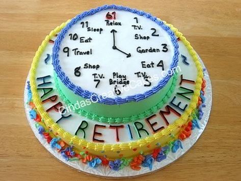 Retirement Cake Ideas, Happy Retirement Cake, Party Cake Ideas, Retirement Party Cakes, Retirement Party Ideas, Teacher Retirement Parties, Retirement Cake, Cake Quotes, Retirement Party Gifts