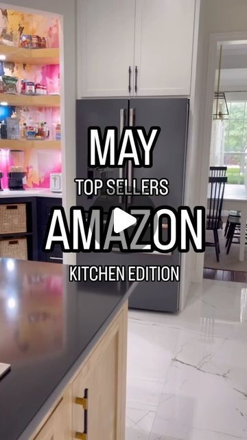 Kim | Organizing Expert on Instagram: "Comment KITCHEN & if you follow me you’ll automatically get a DM with a link. 

| May Top Sellers from Amazon | kitchen edition | 

🚨WANT US TO DECLUTTER & ORGANIZE YOUR ENTIRE HOME? Message me to get started. ❤️" Kitchen Top Organization Ideas, Amazon Must Haves Organization, Best Amazon Home Finds, Amazon House Must Haves, Amazon Organization Must Haves, Home Amazon Finds, Kitchen Organizing Ideas, Amazon Kitchen Decor, Home Must Haves