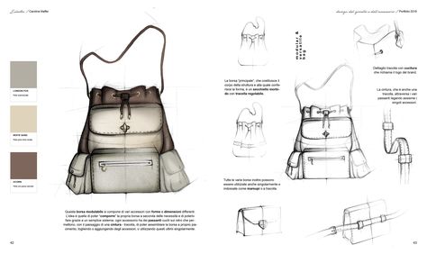 Bag Design Portfolio, Bag Technical Drawing, Accessories Portfolio, Accessories Design Portfolio, Bag Portfolio, Online Portfolio Design, Product Design Portfolio, Fashion Portfolio Layout, Portfolio Bag