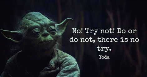 Jedi Quotes, Funny Quotes For Work, Star Wars Quotes Inspirational, Grogu Art, Master Yoda Quotes, Star Wars Quotes Yoda, Jedi Mandalorian, Star Wars Scrapbook, Disney World Quotes