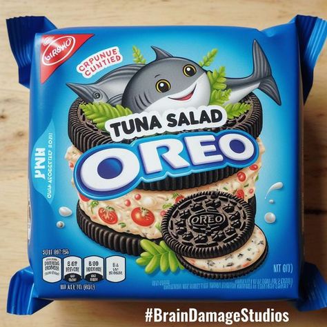 Food Oreo, Pancake Song, Cursed Oreo Flavors, Oreo Aestethic Snack, Oreo Flavors Weird, Oreo Memes Funny, Weird Oreo Flavors, Weird Snacks, Oreo Flavors