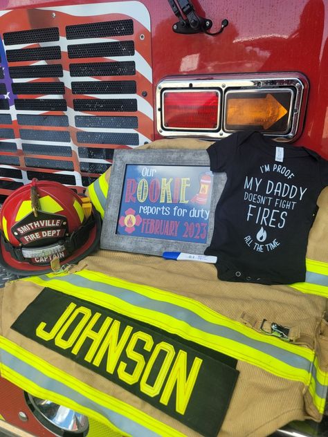 Gender Reveal Firefighter Ideas, Fireman Gender Reveal Ideas, Fire Fighter Gender Reveal Shower Ideas, Fire Truck Gender Reveal Ideas, Fire Department Gender Reveal Ideas, Truck Gender Reveal Ideas, Firefighter Baby Shower Ideas, Firefighter Gender Reveal Ideas, Firefighter Gender Reveal