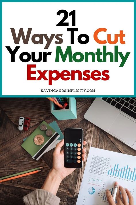 Discover just how easy it is to cut your monthly expenses and save money. 21+ tips for how to cut monthly expenses and more. Learn how to reduce your monthly expenses, cut your spending and save money. Reduce your household expenses with simple easy to follow steps. Expenses Printable, Cut Expenses, Household Expenses, Debt Reduction, Household Budget, Monthly Expenses, Best Money Saving Tips, Diy Money, Start Saving Money