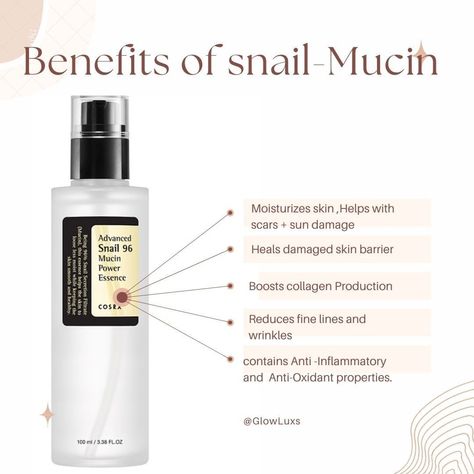 Revive your skin with Amazon's top-rated anti-aging products, made with natural ingredients for a youthful, glowing complexion. Corsx Snail Serum, Snail Mucin Before And After, Mucin Snail, Snail Skincare, Cosrx Skincare, Advanced Snail 96, Snail 96 Mucin, Cosrx Snail Mucin, Snail 96